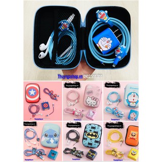 Túi đựng sạc - cáp - tai nghe Iphone
