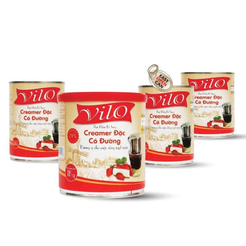 Nhập khẩu - Sữa đặc có đường Vilo 1Kg