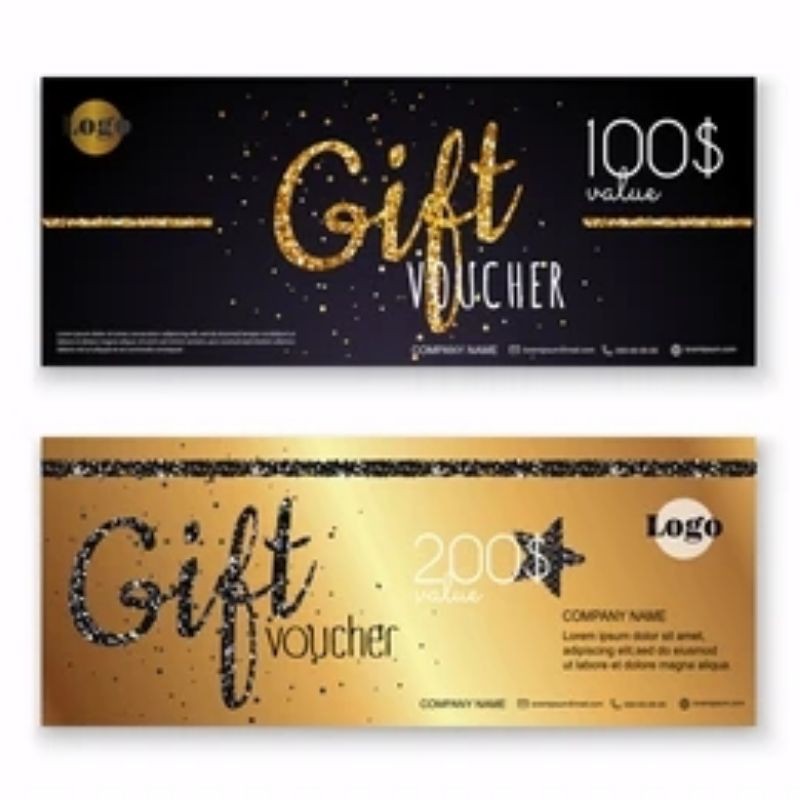 100 voucher in theo yêu cầu (free thiết kế từ 300 cái)