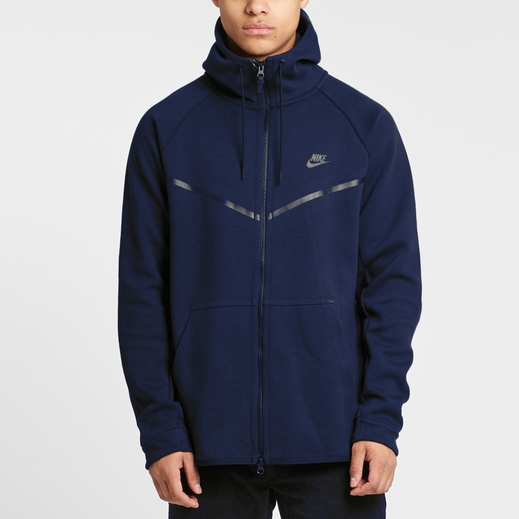 ÁO KHOÁC NIKE TECH FLEECE HOODIE - XANH NAVY