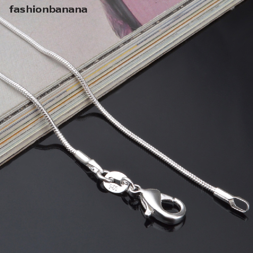 Vòng cổ Bạc Dài 16-28inch (40-80cm) 1mm
