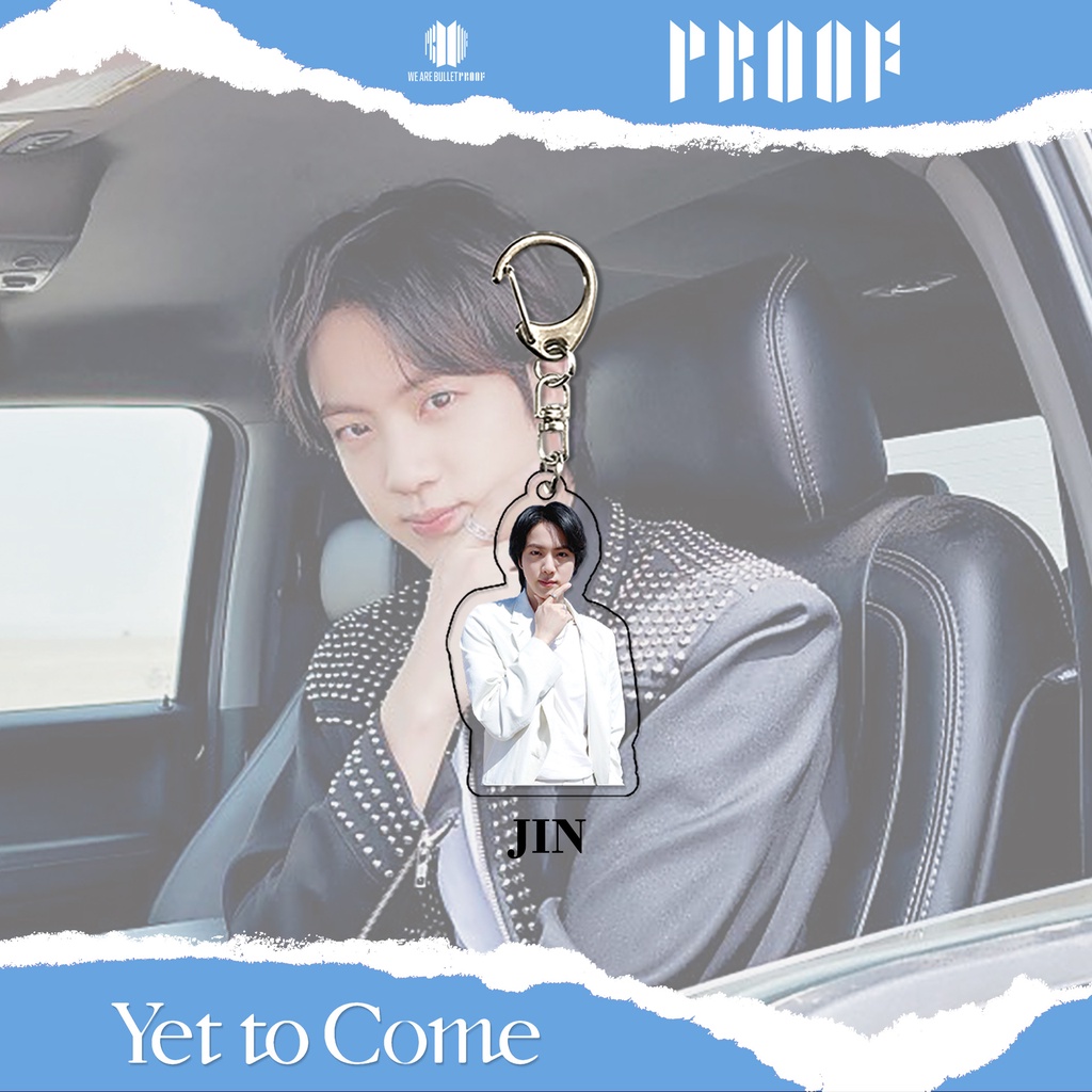 BTS Proof《Yet To Come》Acrylic Keychain Jungkook Pendant Accessories