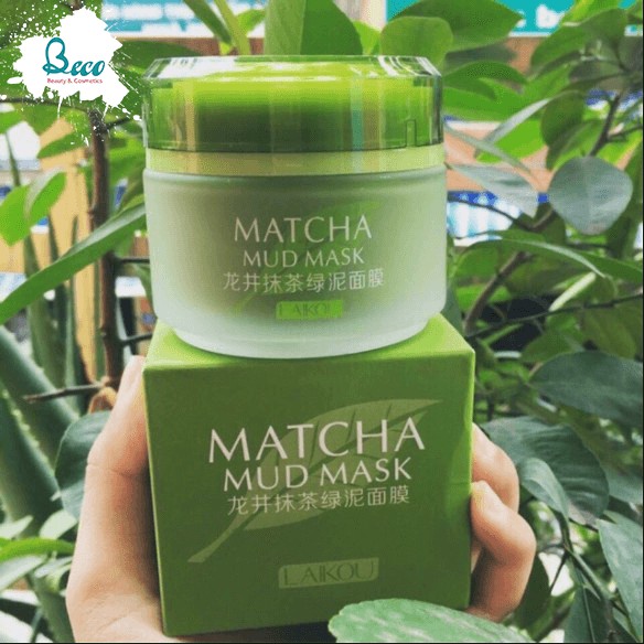 Mặt Nạ Trà Xanh Matcha Mud Mask Laikou