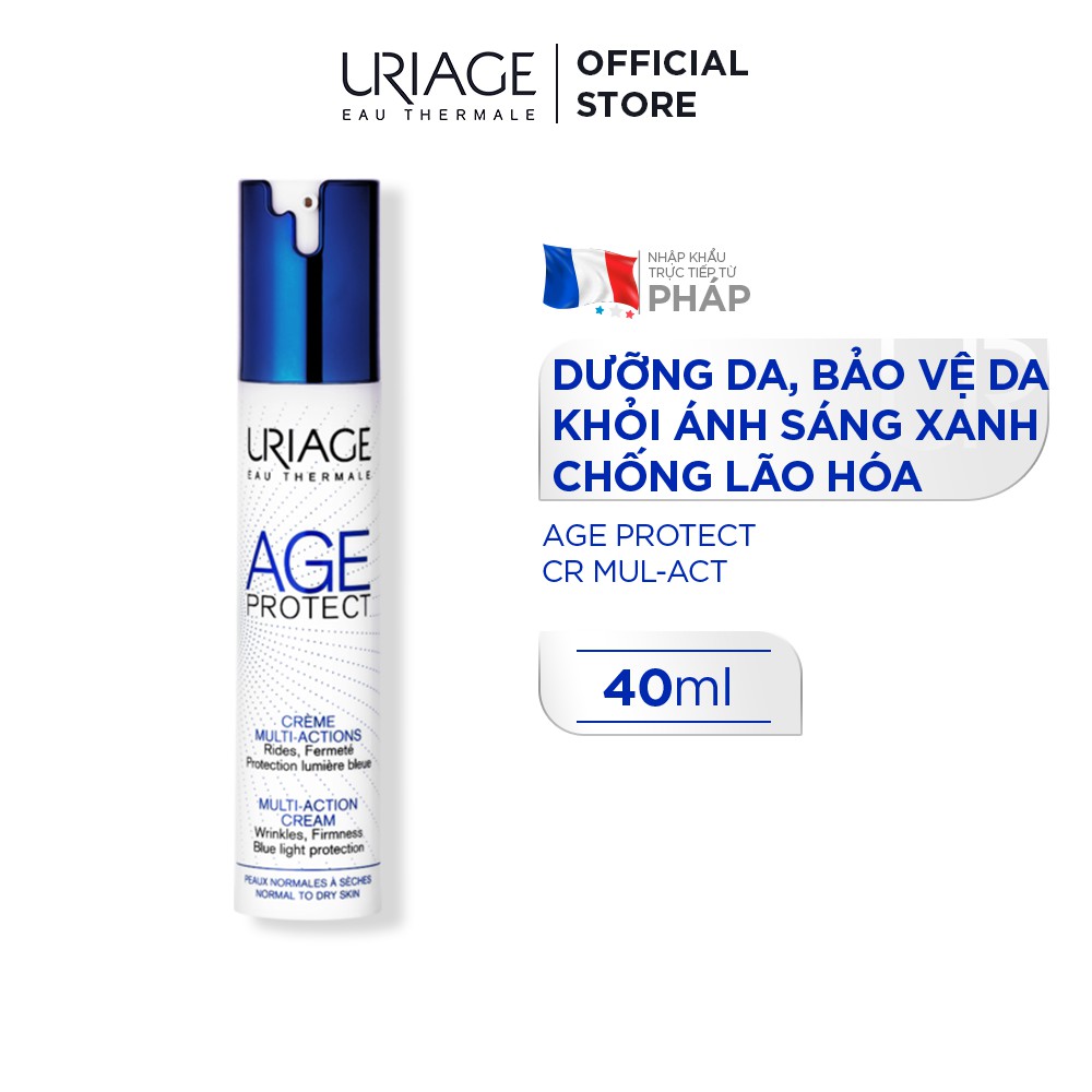 Kem ngăn ngừa lão hoá và ánh sáng xanh URIAGE AGE PROTECT CRÈME MULTI-ACTIONS 40ml