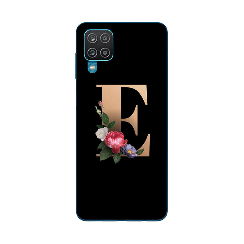 Ốp Lưng Điện Thoại Nhựa Mềm Samsung Galaxy A12 A125F Samsung Galaxy A42 5g A425 Hình Hoa 26 Chữ Cái | BigBuy360 - bigbuy360.vn