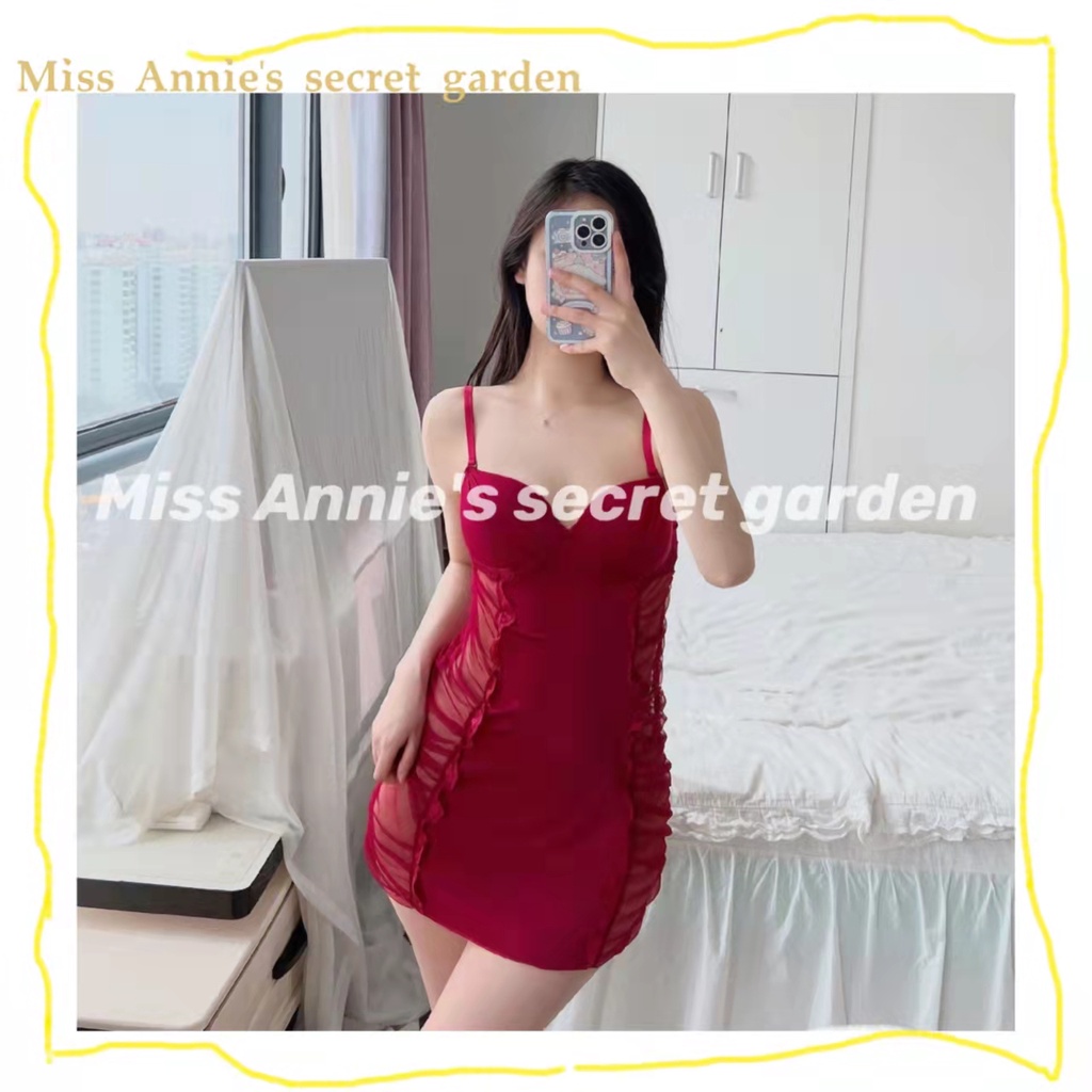 💕Đồ ngủ sexy💕Freeship💕2 Dây Nữ Gợi Cảm Dễ Thương Và Quần Lót 40-58kg---023 | BigBuy360 - bigbuy360.vn