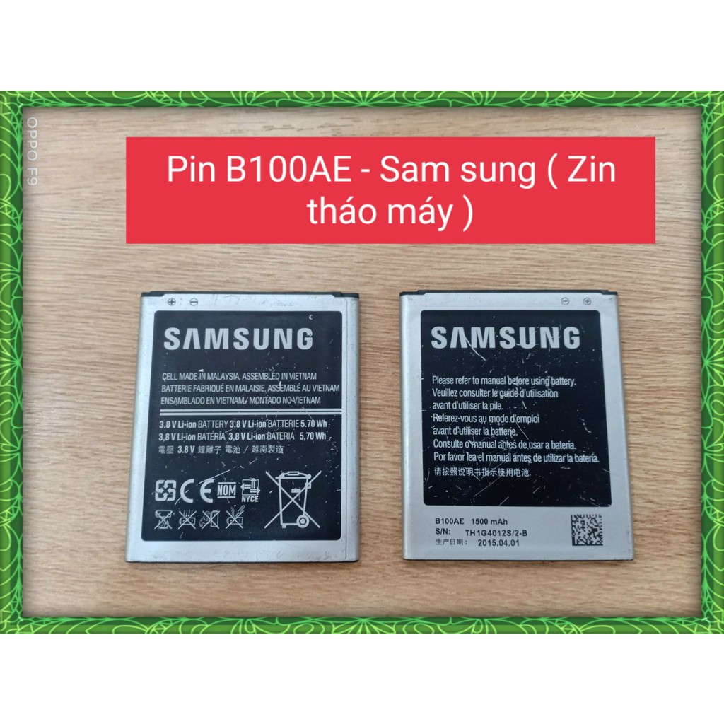 Pin S7392- B100AE - Sam sung - (Zin tháo máy)