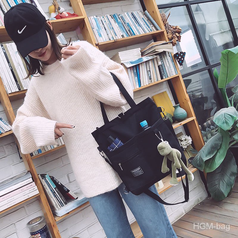 Túi vải In Họa Tiết Hoạt Hình Dễ Thương Thời Trang Cho Tuổi Teen SJHY JP5