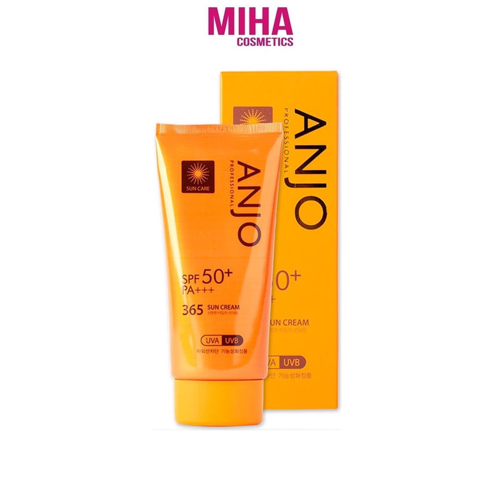 Kem Chống Nắng Anjo Professional SPF 50+ PA+++ 365 Sun Cream 70g Hàn Quốc