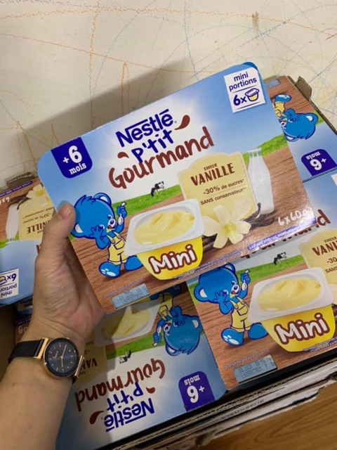 Váng sữa Nestle Pháp hạn sử dụng tháng 8/2020