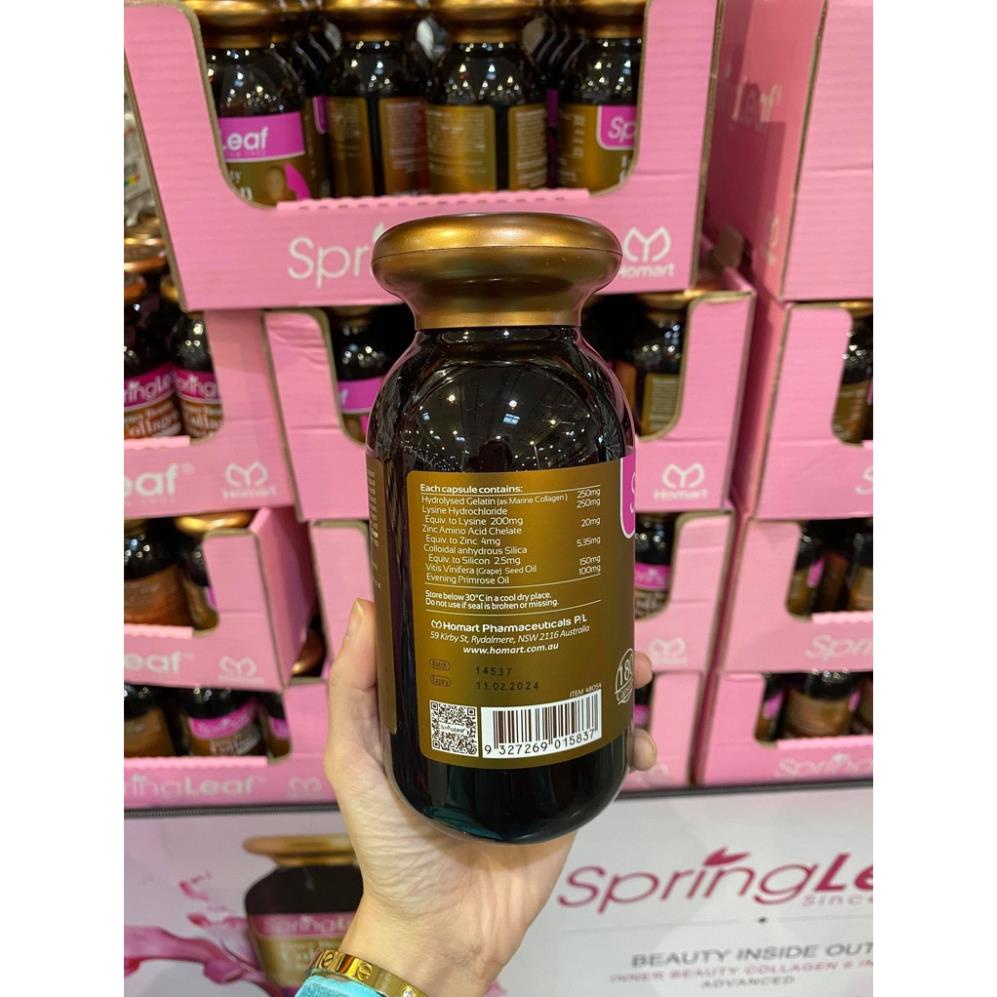 Viên uống Collagen SpringLeaf 6in1 Inner Beauty của Úc - 180 viên