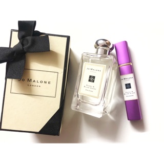Mẫu thử nước hoa jo malone peony&blish suede 10ml dạng xịt