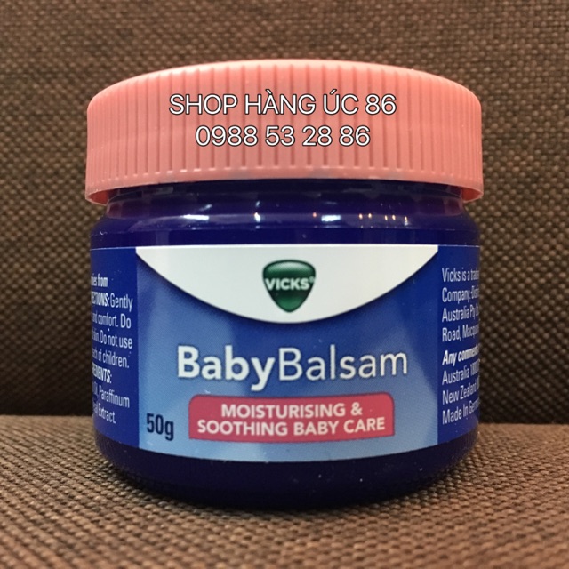 Dầu bôi Vicks-Baby Balsam (50g)