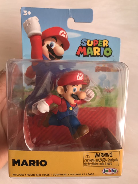 👉1- Super Mario Fire Mario Figure của Jakks New-mỹ