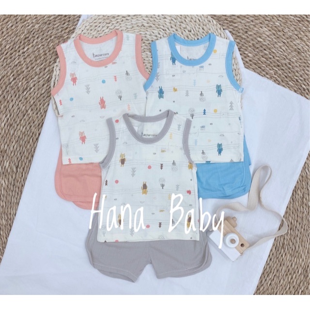 Bộ ba lỗ hoạ tiết father care (nhiều mẫu)