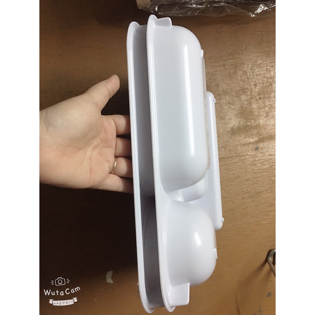 Khay cơm phần 33 × 26 ×6 cm cao, học sinh, xuất ăn công nghiệp bằng melamine/plastic có 2 nắp đậy