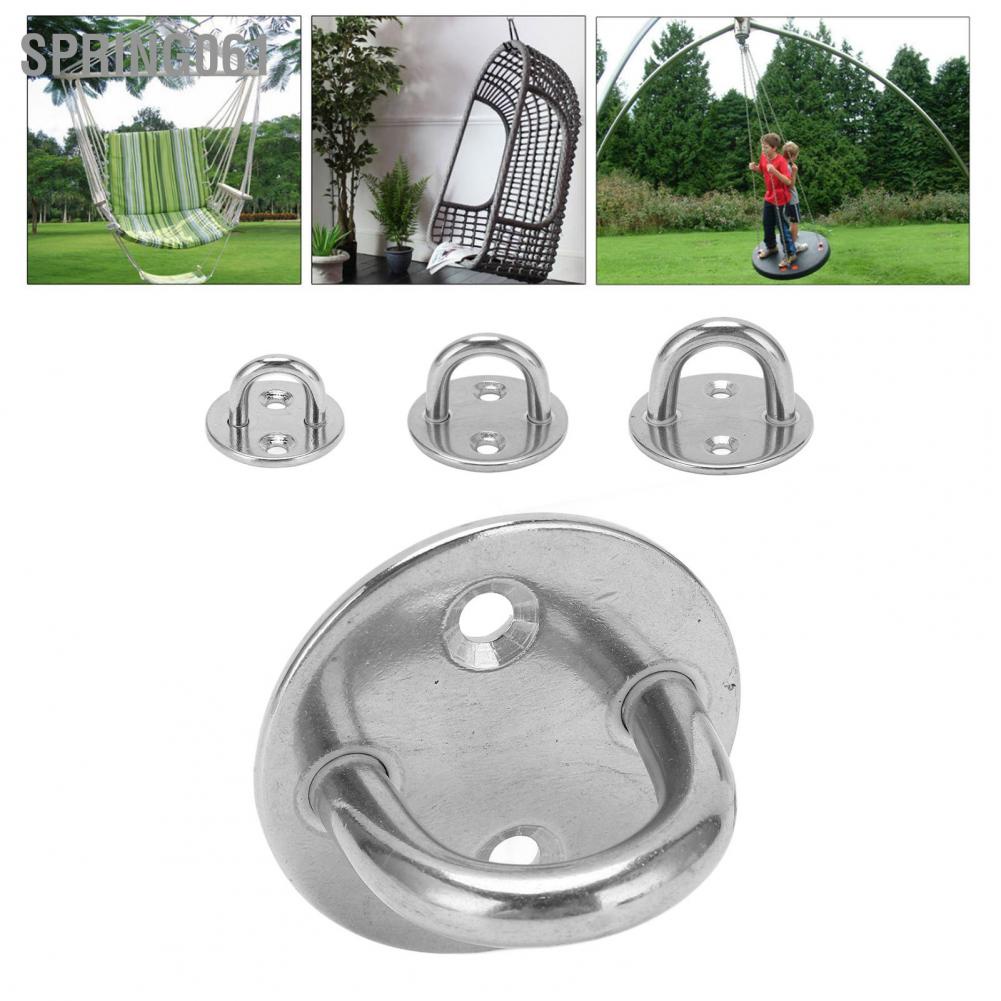 [Hàng Sẵn] Móc treo đồ nặng chữ U bằng thép không gỉ cho cửa/ võng/ thuyền Spring061【Spring061】