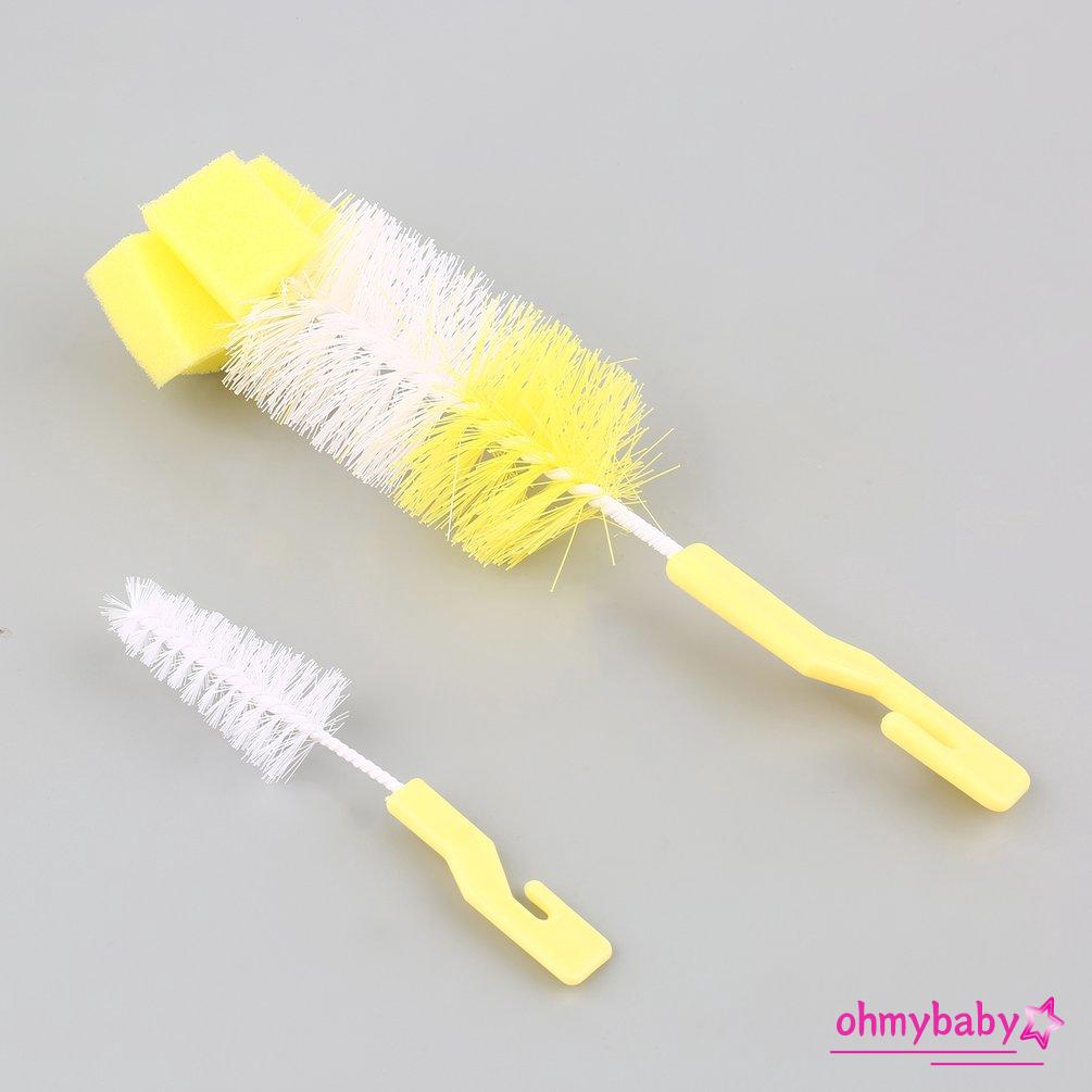 Cọ rửa chai lọ/ti giả xoay 360 độ tiện dụng