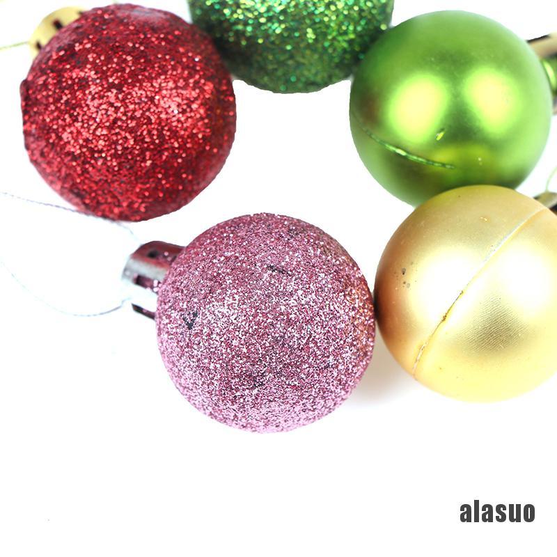 Bộ 24 Trái Cây Nhân Tạo Trang Trí Giáng Sinh