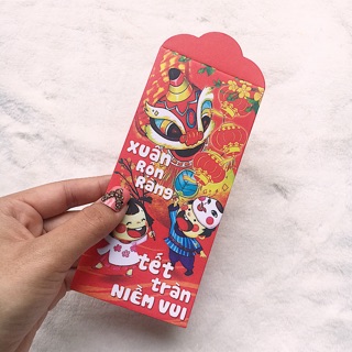 1 CÁI BAO LÌ XÌ TẾT SIÊU ĐẸP LOẠI TỐT - CHỌN NGẪU NHIÊN TỪ 40 MẪU