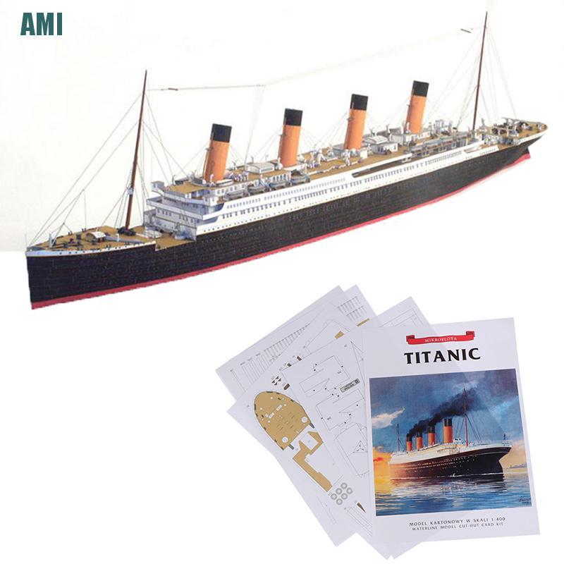 Mô Hình Tàu Titanic 3d Tỉ Lệ 1: 400