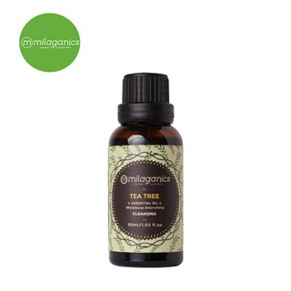 Tinh Dầu Tràm Trà Milaganics Tea Tree Essential Oil 30ml