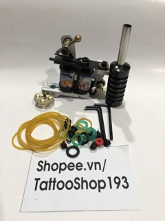 Cặp máy xăm trung cấp đi khung +đánh bóng