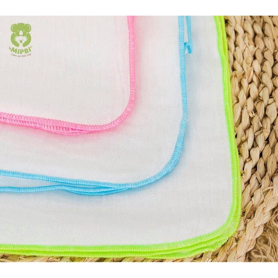 Túi 10 khăn xô sữa Mipbi - BAABEELAND