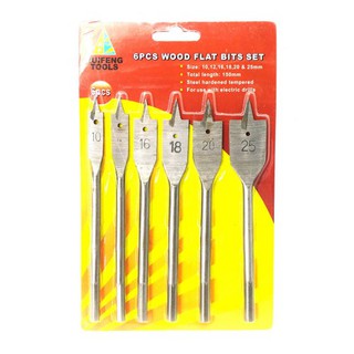 Bộ 6 mũi khoét gỗ đuôi cá
