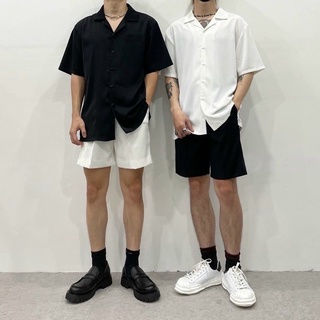 Sơmi lụa cổ Vest Unisex (video)