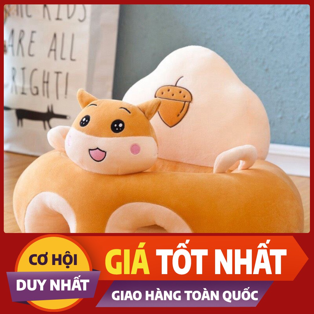 Ghế tập ngồi cho bé hình thú dễ thương