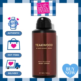 Xịt Thơm Toàn Thân Dành Cho Nam Bath And Body Works - Teakwood
