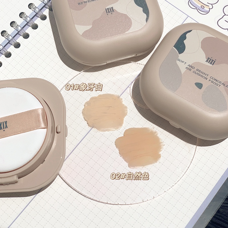 XIXI Phấn Nước BB CC Cream Che Khuyết Điểm Làm Sáng Tông Màu Da Lâu Trôi Không Thấm Nước 423