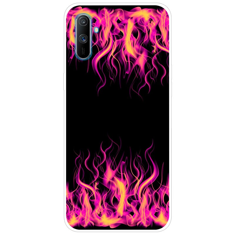 Ốp điện thoại từ TPU silicon mềm họa tiết hoạt hình dễ thương dành cho Realme C3i