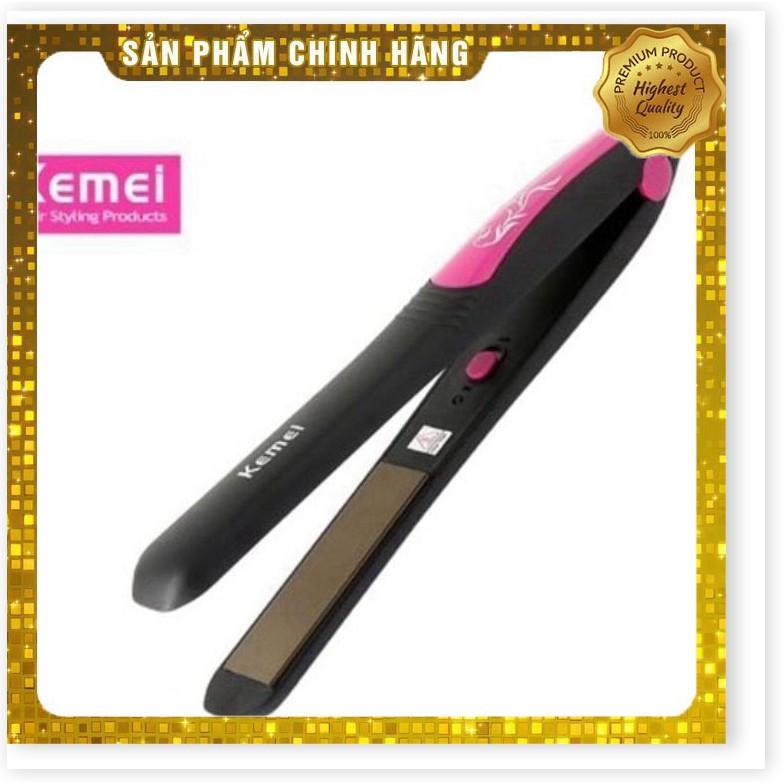 HOT Máy kẹp duỗi thẳng tóc Kemei KM-328 giá rẻ, bảo hành chính hãng tphcm sieu RE