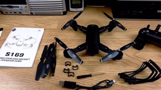 Drone cao cấp 02 canera s169 Return, hold attitude, wifi camera, headless, ...