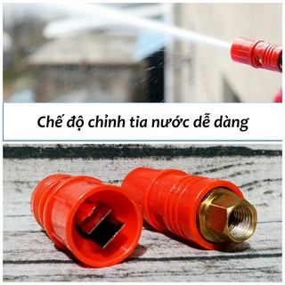 2 béc xịt rửa dùng cho máy rửa xe cao áp đuôi ren 13.8mm
