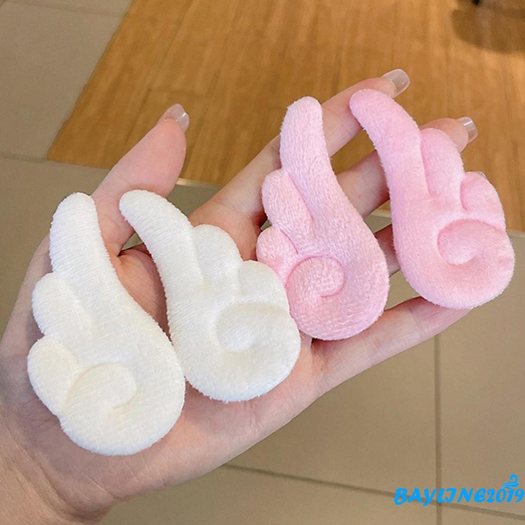 Kẹp tóc thiết kế hình đôi cánh thiên thần dễ thương cho nữ