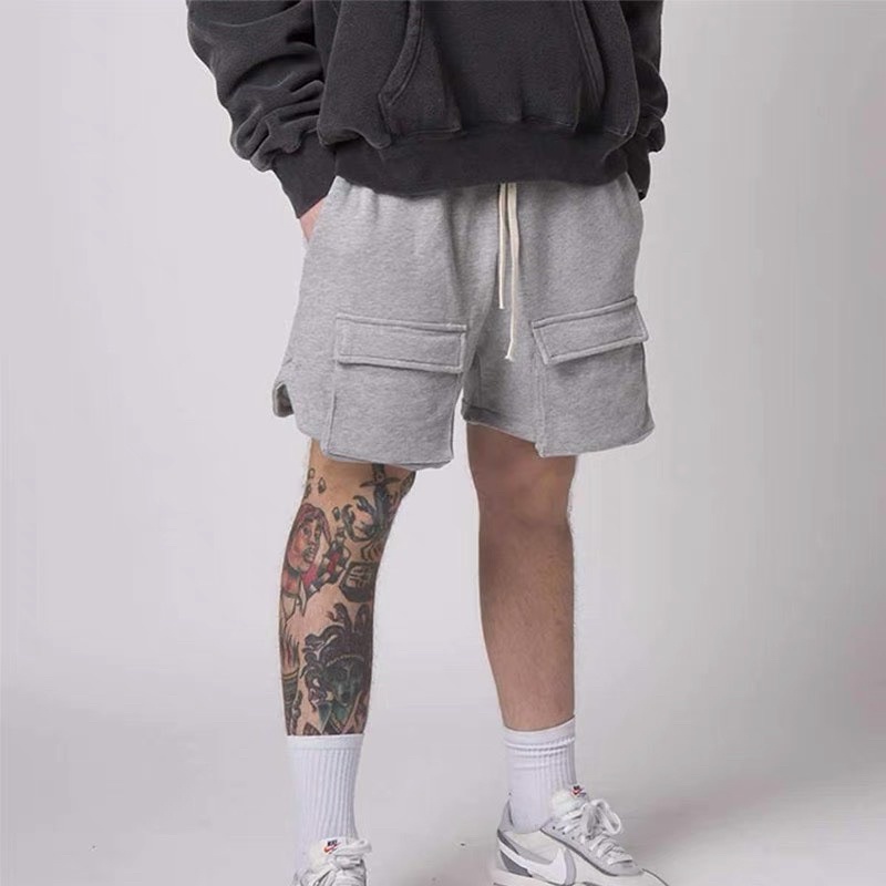 quần short unisex túi hộp 2 màu