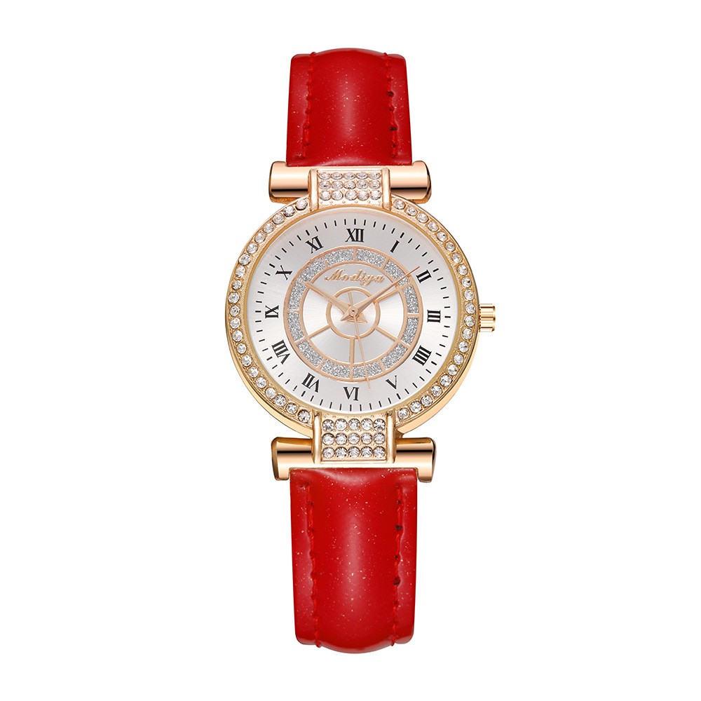 Đồng Hồ Nữ Thời Trang MODIYA Dây Da Cao Cấp  Đính Đá Sang Trọng Quý Phái ( Mã: MO11) | BigBuy360 - bigbuy360.vn