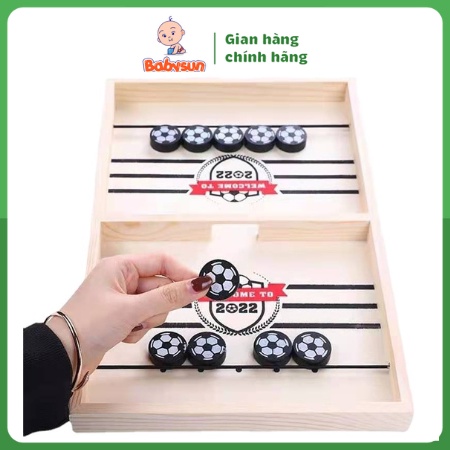 Cờ Búng Xuyên Lỗ Bằng Gỗ- Board Game, Trò Chơi Giải Trí Gia Đình, Đồ chơi an toàn