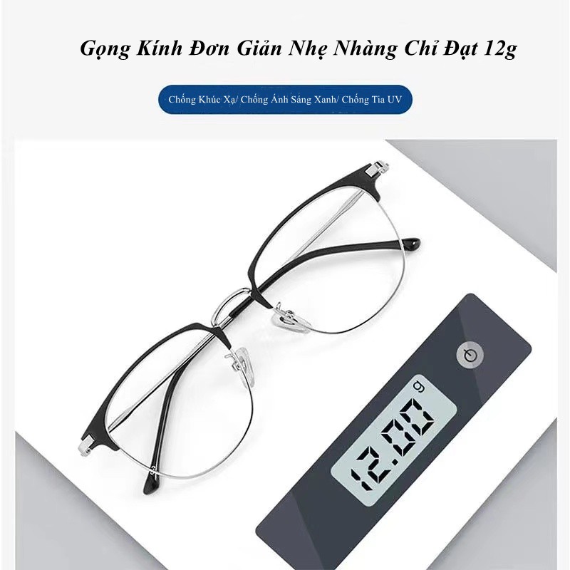 [ HOT 💥💥💥 ] Mắt Kính Gọng Tròn Kính Cận Chống Tia UV Ánh Sáng Xanh Và Tia Bức Xạ Thời Trang Phong Cách Hàn Quốc | BigBuy360 - bigbuy360.vn