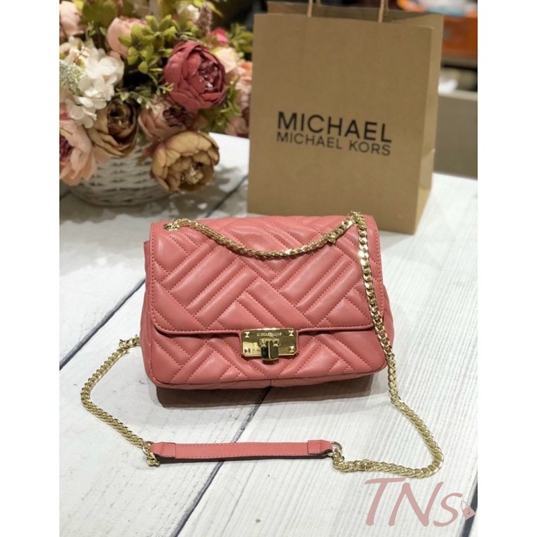 TINUONGSHOP - Túi đeo vai  M.Ki Peyton Medium Shoulder Flap Leather  35S9GP6F2T đủ 6 màu