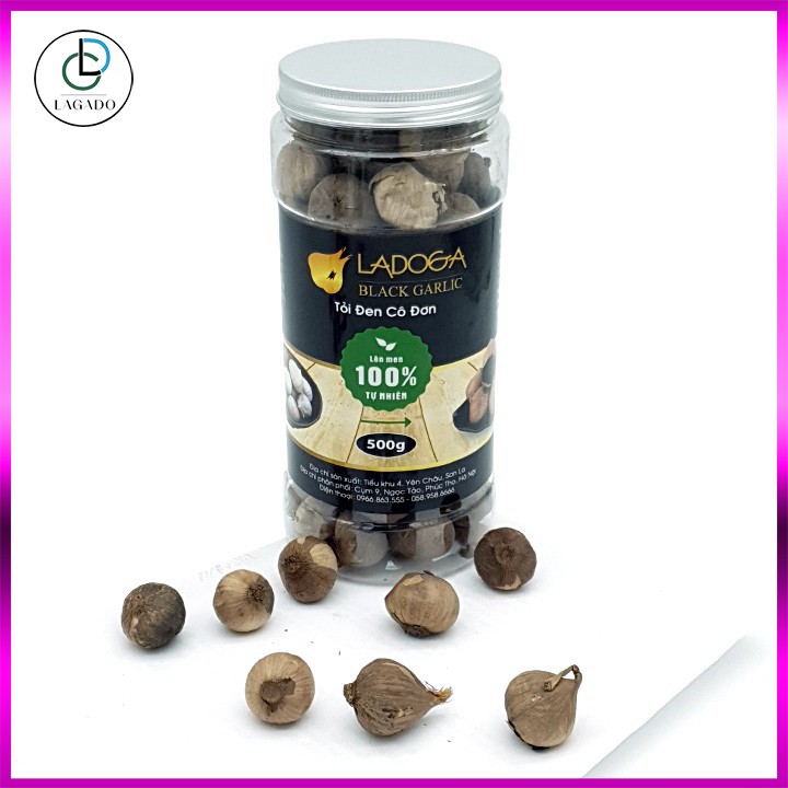 500 gam Tỏi đen cô đơn LADOGA lên men tự nhiên | BigBuy360 - bigbuy360.vn