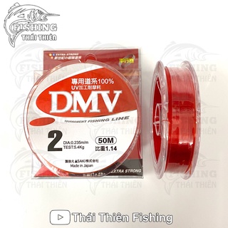 Cước câu cá dmv dùng làm dây trục câu đài cuộn 50m