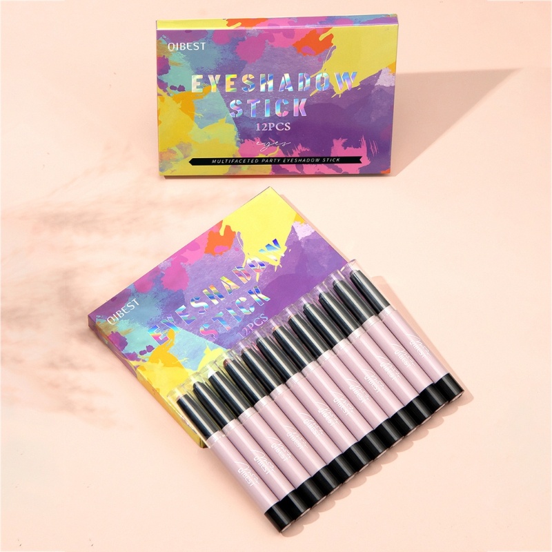 Phấn Mắt Dạng Bút Màu Lì / Nhũ Bắt Sáng Kháng Nước Lâu Trôi