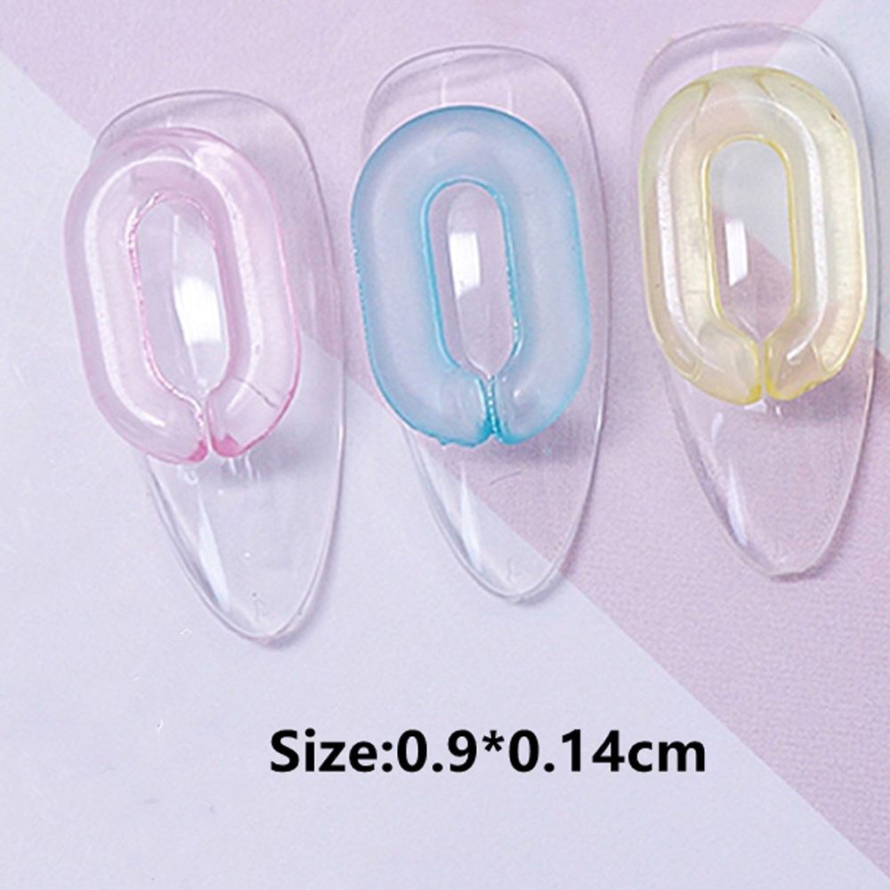 [Hàng mới về] Set 20 Hạt Đính Móng Tay 3D Bằng Nhựa Màu Kẹo Dễ Thương Trang Trí Nghệ Thuật