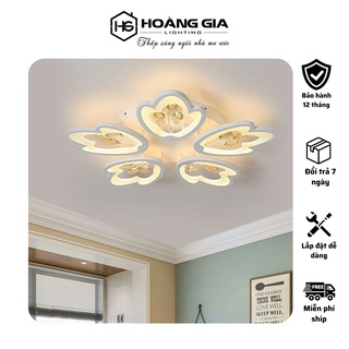 Đèn Ốp Trần - Đèn LED Ốp Trần 5 Cánh Hoa Mai V34