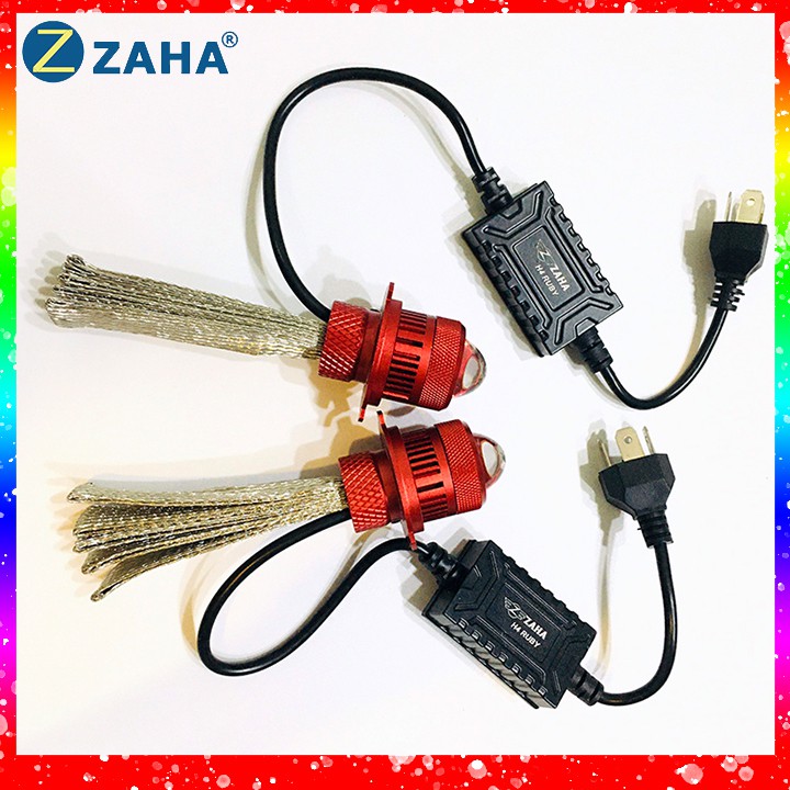 Đèn Pha Led RUBY Zaha Bi Cầu Mini 2 Mầu Đuôi Công Chuyên Ô Tô Xe Máy 2022