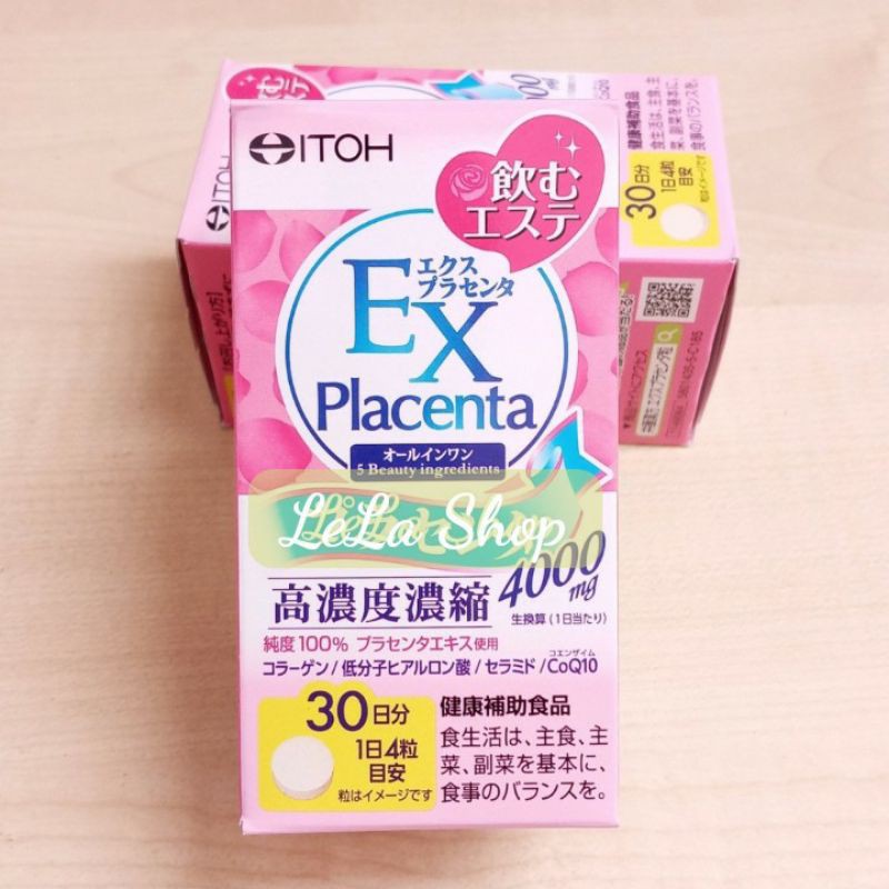 Viên Uống Nhau Thai Cừu Itoh EX Placenta Nhật Bản